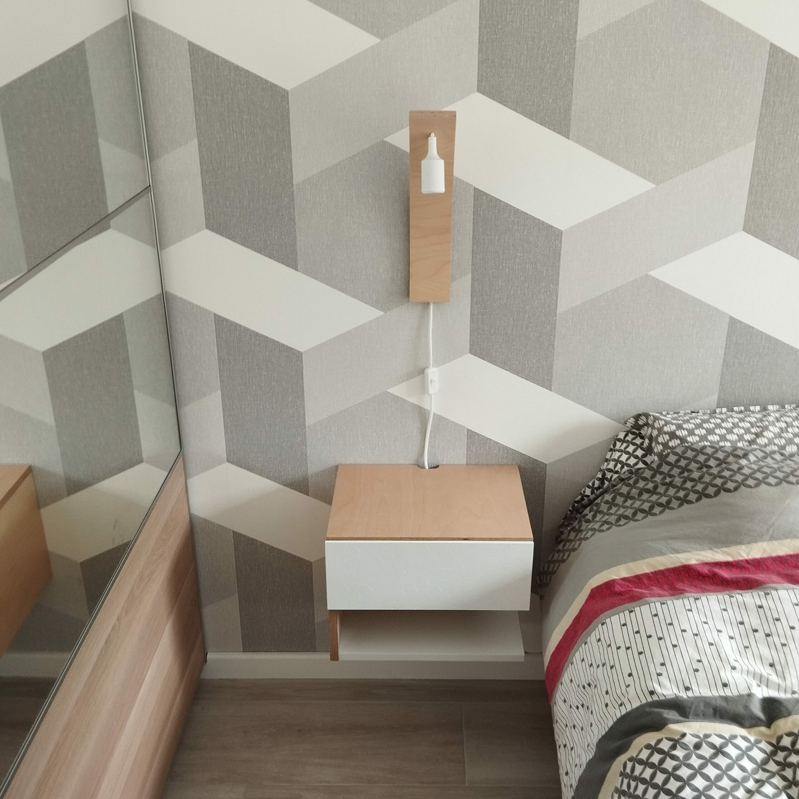 creation meuble sur mesure chevet