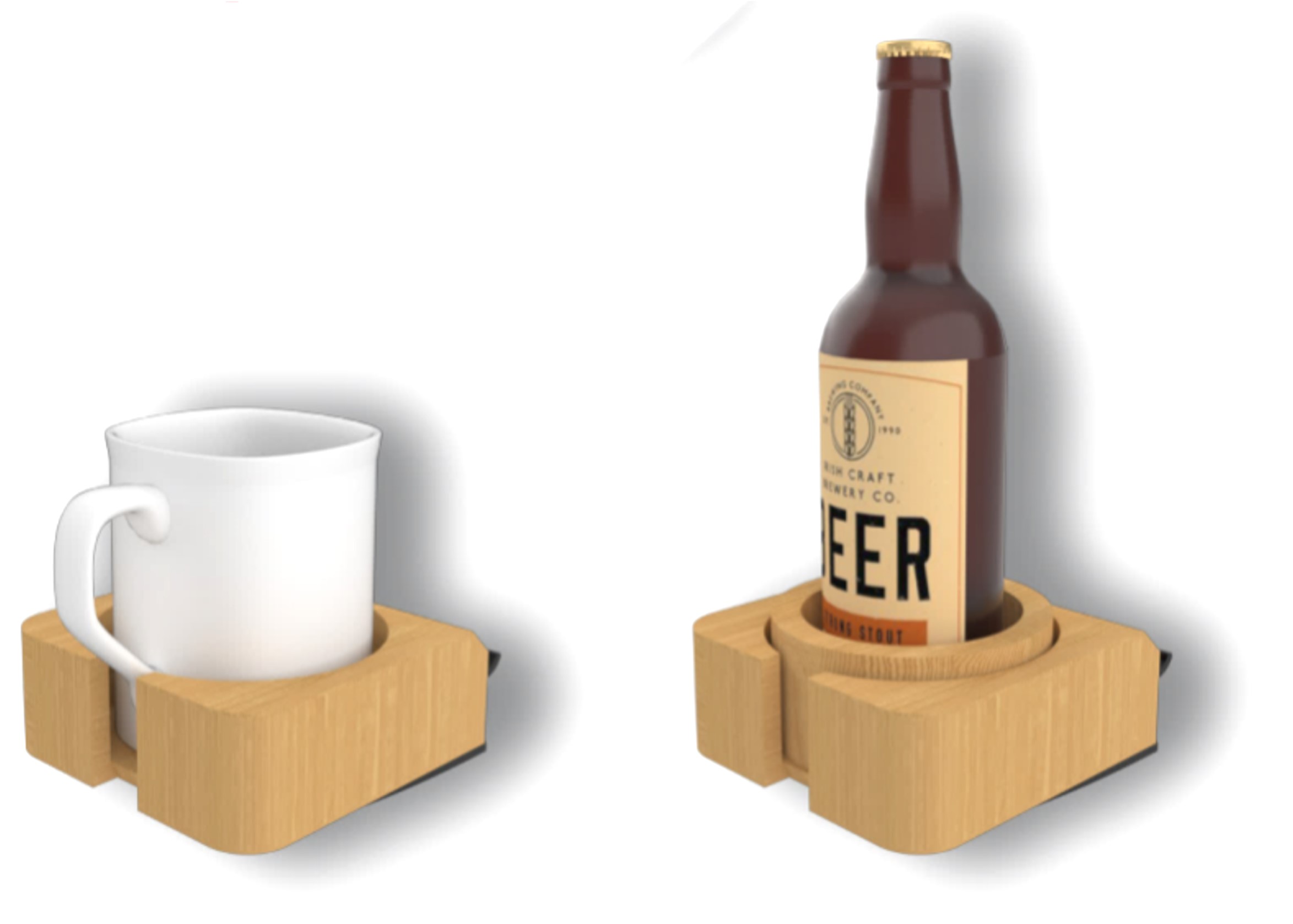 Support mug / bouteille
